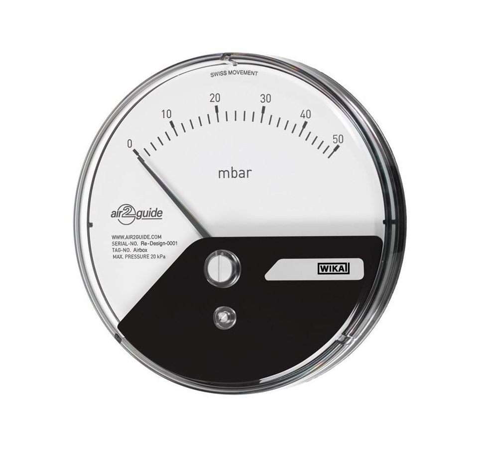 WIKA Differential pressure gauge Eco Model A2G-05 