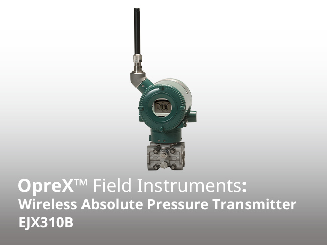 Yokogawa EJX310B Wireless Absolute Pressure Transmitter