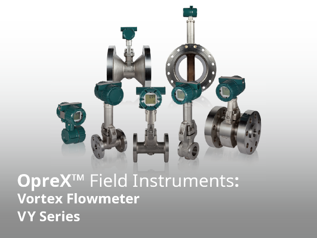 Yokogawa Vortex Flowmeters VY series