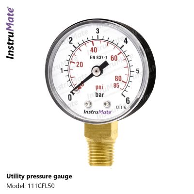 INSTRUMATE Utility Pressure Gauge Model 111CF