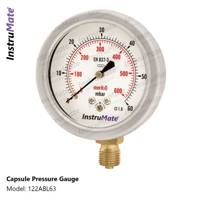 INSTRUMATE Capsule pressure gauge Model 122AB