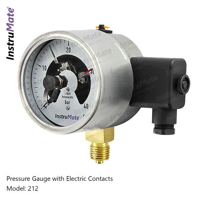 INSTRUMATE Electric Contact Pressure Gauge Model 212
