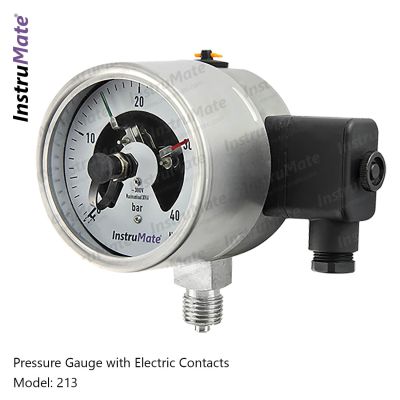 INSTRUMATE Electric Contact Pressure Gauge Model 213