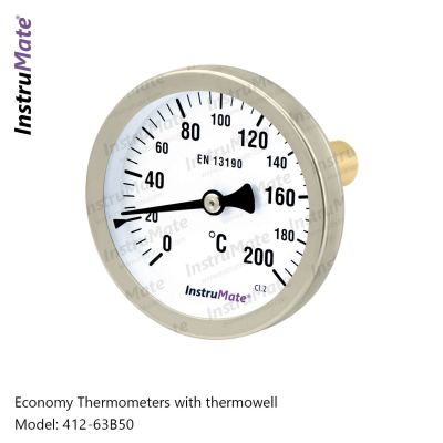 INSTRUMATE Economy Bi-metal Thermometer Model 412