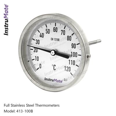 INSTRUMATE Industrial Bi-metal Thermometer Model 413