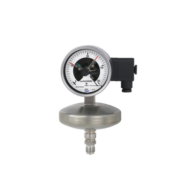 WIKA Absolute Pressure Gauge with Switch Contacts Model 532.53+8xx