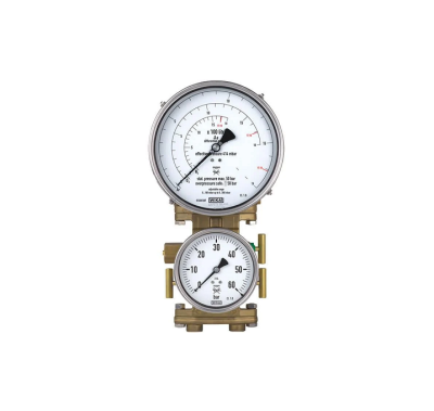 WIKA Differential Pressure Gauge Models 712.15.160, 732.15.160