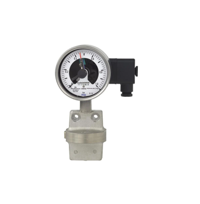 WIKA Differential Pressure Gauge with Switch Contacts Models DPGS43.100, DPGS43.160