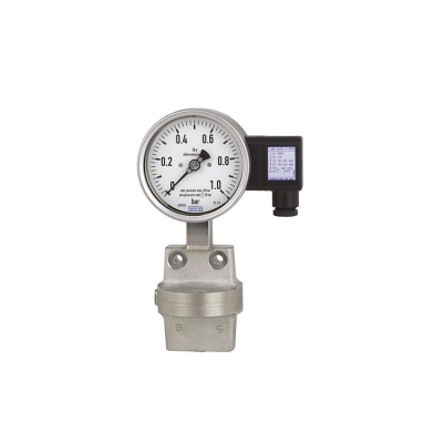 WIKA Differential Pressure Gauge with Output Signal Models DPGT43.100, DPGT43.160