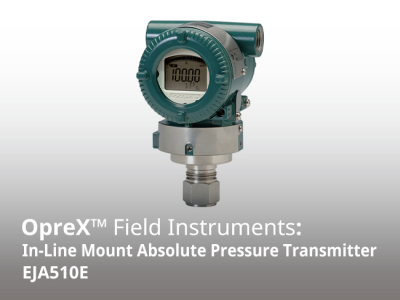 Yokogawa EJA510E In-Line Mount Absolute Pressure Transmitter