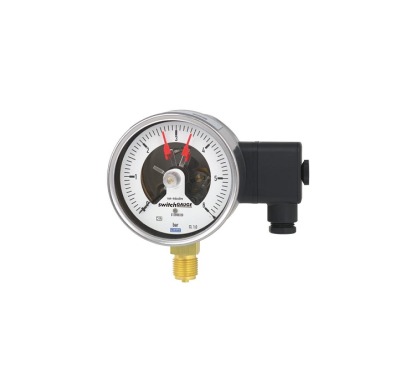 WIKA Pressure Gauge with Switch Contacts Models PGS21.100, PGS21.160