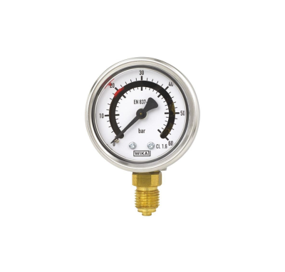 WIKA Pressure Gauge with Switch Contacts Model PGS21