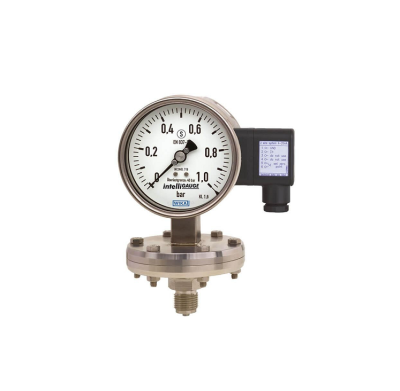 WIKA Diaphragm Pressure Gauge with Output Signal Models PGT43HP.100, PGT43HP.160